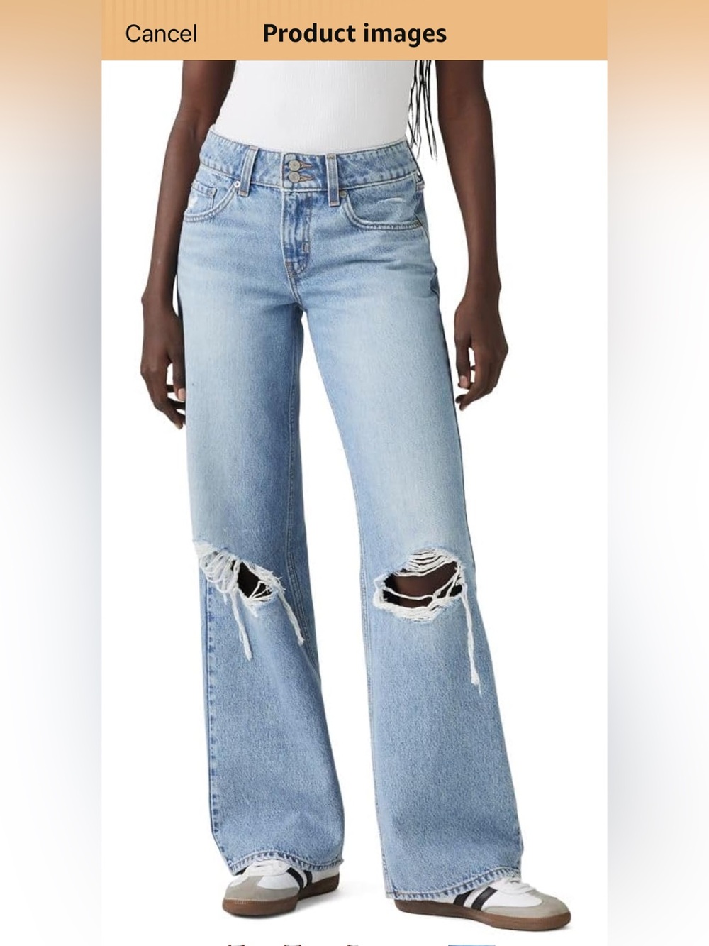 Levi’s low rise jeans